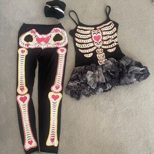 Dias De Las Muertos Skelton Costume